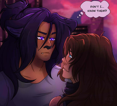 Halfbody scene